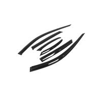 EWQPHLS Car Window Visor Cover Guard Compatible for Geely Atlas Pro Boyue L FX11 2023 + Awning Shelter Shade Sun Rain Deflector(Style A 6pcs)