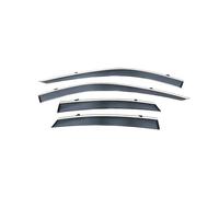 EWQPHLS Door Window Visor Compatible for Toyota Harrier Venza (XU80) 2021 2022 2023 2024 Rain Guard Weather Vent Deflector(For V 2021-24)