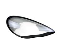 EWQPHLS Headlamp Cover Lampshade Compatible for Porsche Panamera 2010 2011 2012 2013 Headlight Mask Lens Shell(Black Edge Right)