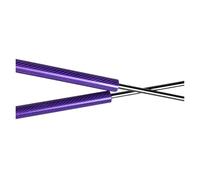 EWQPHLS Hood Support Rods Compatibie for Toyota Corolla E100 1991-1995 Modify 2x Front Bonnet Lift Shock Damper(Purple carbon fiber)