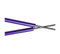EWQPHLS Hood Support Rods Compatible for Hyundai Elantra N CN7 Avante I30 Sedan 2020-2024 Front Bonnet Modify Lift Shocks Damper Spring Cylinders(Purple carbon fiber)