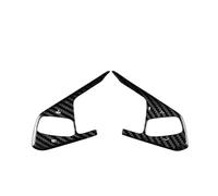 EWQPHLS Real Hard Carbon Fiber cc1for Corvette C8 2024 2025 Car Button Cover Dry Carbon Interior Accessories Trim(Type 2)