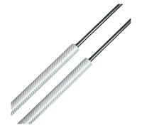 EWQPHLS Trunk Supports Rods Compatibie for Toyota IQ AJ10 Hatchback 2008-2016 Rear Tailgate Boot Lift Shock Absorbers Springs Qty 2(Silver Carbon Fiber)