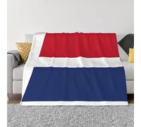 EWQrtyy Dutch Flag Printing Ultra Soft Micro Fleece Blanket, Anti Pilling Flannel Blankets For Bed Sofa,Foldable 2 Sizes
