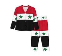 EWQrtyy Flag Of The Syrian Arab Republic Printing Qqq Black