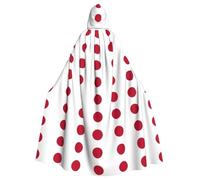 EWQrtyy Japanese Flag Printing Cloak, Adult Halloween Hooded Cloak For Costume Parties,Carnival Party Supplies With Large Hood