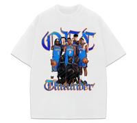 EWRdutAEAE OKC The Dogs SGA Shai Gilgeous-Thunder Custom Design Graphic T-Shirt(1) White L