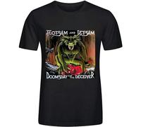 EWRdutAEAE Timika Mr. Win Flotsam and Jetsam Doomsday for The Deceiver Cool Mens Tshirt Black XL