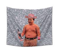 EWRITN Gibby Babe Cave Tapestry, Funny Tapestries Hanging Dorm Party Backdrop Decorations Home Decorations for Living Room Bedroom(59.1 x 51.2 in)