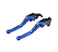 EWRsghRT Short Brake Clutch Levers Adjustable Handle Set for Ducati Monster 1200 / S/R 2014-2022 M1100/S/EVO Monster 2009-2013 Motorcycle CNC Accessories(Blue)