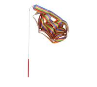 EWUHYFP 12Pcs Colored Ribbon Gymnastic Streamers Lightweight Bright Dancing Accessories Kids Gymnastics Supplies Dance