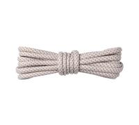 EWUHYFP Hiking Shoelaces 4 Pair 5MM Round Shoe Laces Two-Tone Mixed Color For Sport Shoelaces Rope 90/120/150/180cm(White Beige,90cm)