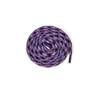 EWUHYFP Hiking Shoelaces 4Pair 4.5MM Outdoor Sports Shoelaces Flower Point Shoe Laces Polyester Round Type Shoelace Cotton Boots Accessories(Purple,80cm)