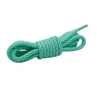 EWUHYFP Hiking Shoelaces 4pair 5mm Two-tone Round Shoelaces Outdoor Walking Hiking Boot String Athletic Laces Shoes Cords For Sneakers Costumes(Emerald white,140cm)