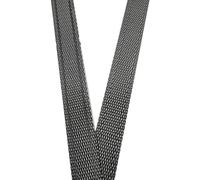 EWUHYFP Webbing 50 Meters 15mm 5/8" Polyester Webbing Ribbon With Reflective Strip Backpack Strap DIY Craft Pet Collar Leash Accessories DIY(Gray 15mm)