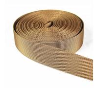 EWUHYFP Webbing 6M*25mm Colorful PP Webbing Strap Ribbon Band Tape Dog Collar Harness Backpack Bag Belt DIY Sewing Accessories DIY(Coffee)