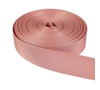 EWUHYFP Webbing 6M*25mm Colorful PP Webbing Strap Ribbon Band Tape Dog Collar Harness Backpack Bag Belt DIY Sewing Accessories DIY(Pink)