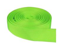 EWUHYFP Webbing 6M*25mm Colorful PP Webbing Strap Ribbon Band Tape Dog Collar Harness Backpack Bag Belt DIY Sewing Accessories DIY(Fruit green)