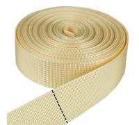 EWUHYFP Webbing 6M*25mm Colorful PP Webbing Strap Ribbon Band Tape Dog Collar Harness Backpack Bag Belt DIY Sewing Accessories DIY(Beige)