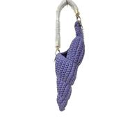 EWUHYFP Woven Bag Handwoven Conch Shell Handbag Pure Color Crossbody Bag