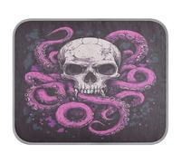 Ewusp Captain Kraken Dog Cooling Mat 50x70 cm Scratch-Resistant Pet Cool Mat Self Cool Ice Silk Bed Pad Summer Cooling Sleeping Pad for Dogs & Cats