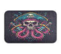Ewusp Captain Kraken Dog Cooling Mat 60x98 cm Scratch-Resistant Pet Cool Mat Self Cool Ice Silk Bed Pad Summer Cooling Sleeping Pad for Dogs & Cats