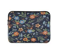 Ewusp Colorful Flowers Laptop Sleeve 14 Inch Protective Laptop Case Waterproof Shockproof Briefcase Carrying Bag for Computer Notebook Tablet 34x26x2 cm