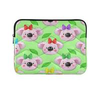 Ewusp Cute Koala Laptop Sleeve 14 Inch Protective Laptop Case Waterproof Shockproof Briefcase Carrying Bag for Computer Notebook Tablet 34x26x2 cm