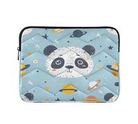 Ewusp Cute Panda Laptop Sleeve 14 Inch Protective Laptop Case Waterproof Shockproof Briefcase Carrying Bag for Computer Notebook Tablet 34x26x2 cm