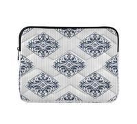 Ewusp Damascus Pattern Laptop Sleeve 14 Inch Protective Laptop Case Waterproof Shockproof Briefcase Carrying Bag for Computer Notebook Tablet 34x26x2 cm