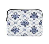 Ewusp Damascus Pattern Laptop Sleeve 16 Inch Protective Laptop Case Waterproof Shockproof Briefcase Carrying Bag for Computer Notebook Table, 40x30x2 cm