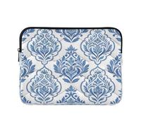 Ewusp Damascus Pattern Laptop Sleeve 16 Inch Protective Laptop Case Waterproof Shockproof Briefcase Carrying Bag for Computer Notebook Table, 40x30x2 cm
