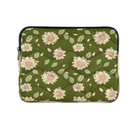 Ewusp Flowers Laptop Sleeve 14 Inch Protective Laptop Case Waterproof Shockproof Briefcase Carrying Bag for Computer Notebook Tablet 34x26x2 cm