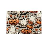 Ewusp Halloween Boo Pumpkin Puzzles 1000 Pieces for Adults Challenging and Brainteasing Jigsaw Puzzles Educational Games for Birthday