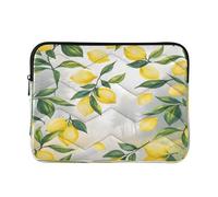 Ewusp Lemon Laptop Sleeve 14 Inch Protective Laptop Case Waterproof Shockproof Briefcase Carrying Bag for Computer Notebook Tablet 34x26x2 cm