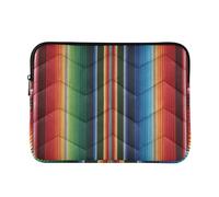 Ewusp Mexican Stripe Laptop Sleeve 14 Inch Protective Laptop Case Waterproof Shockproof Briefcase Carrying Bag for Computer Notebook Tablet 34x26x2 cm