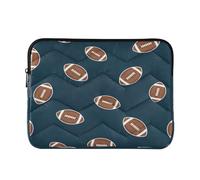 Ewusp Rugby Laptop Sleeve 14 Inch Protective Laptop Case Waterproof Shockproof Briefcase Carrying Bag for Computer Notebook Tablet 34x26x2 cm