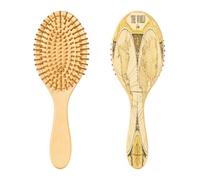 Ewusp The World Map Detangling Hair Brush for Women Men Anti Static & Tangle Detangle Hair Brush Wet & Dry Hairbrush for Curly, Thick, Wavy, Fine Hair Types