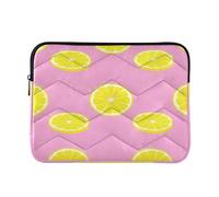 Ewusp Yellow Lemon Laptop Sleeve 14 Inch Protective Laptop Case Waterproof Shockproof Briefcase Carrying Bag for Computer Notebook Tablet 34x26x2 cm