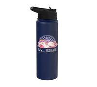 Eww Existence. Funny Depressed Cute Introvert Unicorn EduEly Stainless Steel Insulated Water Bottle