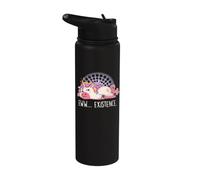 Eww Existence. Funny Depressed Cute Introvert Unicorn EduEly Stainless Steel Insulated Water Bottle