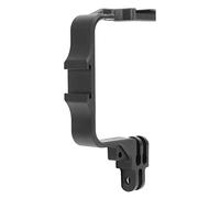 Ewxdghy Aluminum Alloy Action Camera Live Vlog Video Bracket, OSMO Compatible, Multi - Function Extension Frame with Cold Shoe Mount for Microphone and Fill Light, Lightweight