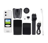 Ewxdghy Body Mounted Camera 2K HD, Wearable Camcorder with 180 Degree Rotatable Lens, 120 Degree Wide Angle, 1.5 Inch Color Screen, Built in 32GB Memory Card, Expandable Storage for Outdoo