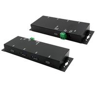 EX-1234HMVS 4 Port USB 3.2 Gen2 Hub with 2x USB-C and 2x USB-A Ports