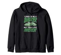 Ex Banker Financial Humor Interest Joke Zip Hoodie