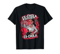 Ex- Chola Style Chicana Clothes Mexican American Latina Value Graphic T-Shirt, Men, Black, S