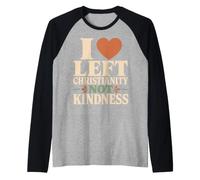 Ex-Christian Deconstruction Healing Journey Gift Raglan Baseball Tee