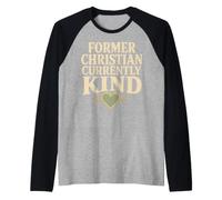Ex-Christian Deconstruction Healing Journey Gift Raglan Baseball Tee