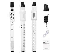 EX Digital Wind Instrument with 12 Tones, 3 Fingerings, Scales, Transpose Function, Automatic Vibrato, Three-octave Option, and Blow Intensities