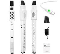 EX Digital Wind Instrument with 12 Tones, 3 Fingerings, Scales, Transpose Function, Automatic Vibrato, Three-octave Option, and Blow Intensities